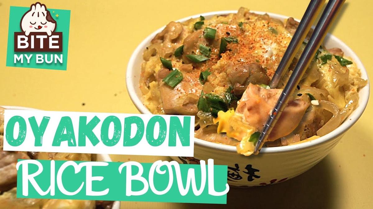 'Video thumbnail for Oyakodon Chicken & Rice bowl recipe + the secret to the best fluffy rice!'