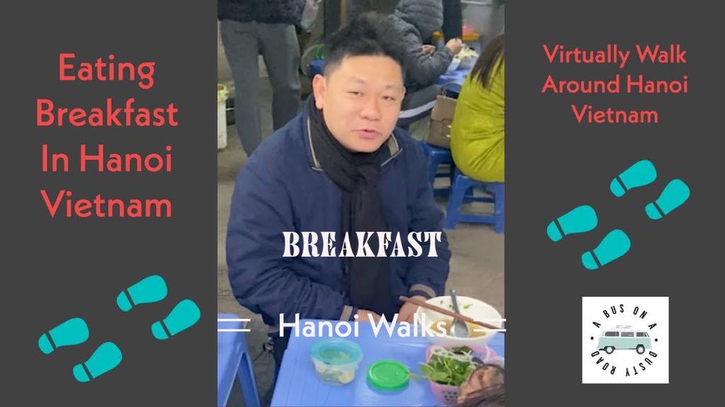 'Video thumbnail for Eating Breakfast in Hanoi, Vietnam - #shorts'