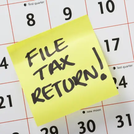 File a tax return
